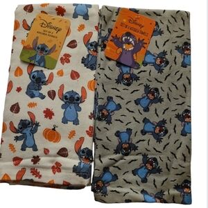BNWT Disney Stitch Fall Kitchen Towels